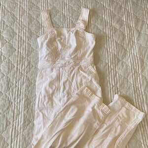 100% Cotton white romper